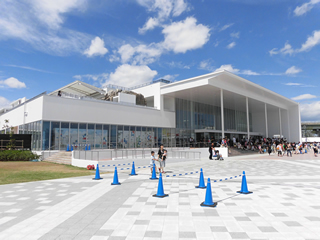 仙台うみの杜水族館　手摺（オープンデッキ・観覧席・ロビー）